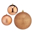 Christmas Baubles Krist+ Copper Plastic Ø 10 cm 6 Units image1