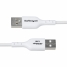 USB Cable Startech USB2AC1MNCWHE White 1 m image3