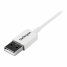 USB Cable to micro USB Startech USBPAUB2MW White Yellow (4 Units) image3