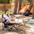 Folding Lounger Camping Chair Kampfort InnovaGoods image1