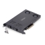 Hard Drive Adapter Startech 2M2-REMOVABLE-PCIE Black image1