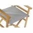 Garden chair DKD Home Decor Grey Natural Pinewood 56 x 48 x 87 cm (56 x 48 x 87 cm) image2