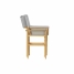 Garden chair DKD Home Decor Grey Natural Pinewood 56 x 48 x 87 cm (56 x 48 x 87 cm) image3