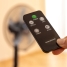 Pedestal Fan with Remote Control InnovaGoods Airstreem Black 45 W image6