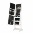Standing Jewellery Mirror with LED Lights InnovaGoods White Wood Plastic (Refurbished A) image1