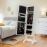 Standing Jewellery Mirror with LED Lights InnovaGoods White Wood Plastic (Refurbished A) image2
