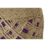 Footrest Home ESPRIT Brown Multicolour Jute 40 x 40 x 45 cm image3