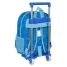 School Rucksack with Wheels Stitch Blue 26 x 34 x 11 cm image2