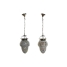 Ceiling Light DKD Home Decor Crystal Metal Multicolour 25 W 20 x 20 x 28 cm (2 Units) image1