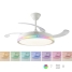 Ceiling Fan with RGB LED Light, 4 Retractable Blades and Remote Control InnovaGoods image4