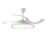 Ceiling Fan with RGB LED Light, 4 Retractable Blades and Remote Control InnovaGoods image5