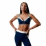 Women’s Sports Top Black Limba Duality  Blue Fitness image1
