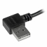 USB Cable to Micro USB Startech USB2AUB2RA1M         Black image3