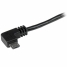 USB Cable to Micro USB Startech USB2AUB2RA1M         Black image2