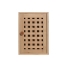 Key cupboard Home ESPRIT Natural 19 x 6 x 27 cm image1