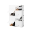 Portable Modular Shoe Cabinet InnovaGoods White (Refurbished A) image1