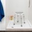 Rotating and Adjustable Bathroom Stool Roshawer InnovaGoods image1
