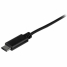 USB A to USB C Cable Startech USB2AC1M             USB C Black image2