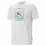 T-shirt Puma Graphics Wave White Men image1