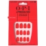 False nails Opi #Cajun Shrimp Cajun Shrimp 30 Pieces image1