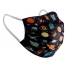 Hygienic Reusable Fabric Mask Space Children's image1