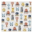 Hygienic Reusable Fabric Mask Children's Robot image2