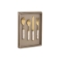 Cutlery Home ESPRIT White Golden Stainless steel Mother of pearl 4,5 X 2 X 21 CM 16 Pieces image5