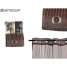 Curtains Gift Decor Brown 1 x 260 x 140 cm 26 x 36 x 2 cm image2