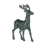 Christmas Reindeer Krist+ Blue Golden Reindeer 15 x 45 x 30 cm image1
