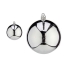 Christmas Baubles Krist+ K1912475-3 Silver Plastic Ø 8 cm 16 Units image1