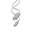 USB Cable Linq Byelements LQCCH200 Grey 2 m image3