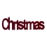 Decorative Figure Krist+ Christmas Red 11 x 2,5 x 36,5 cm image1