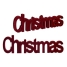 Decorative Figure Krist+ Christmas Red 11 x 2,5 x 36,5 cm image2