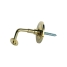 Rail Support EDM 85579 Golden Polished brass Ear (of wheat) image1