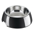 Dog Feeder Hunter Melamin Stainless steel Black 700 ml (22 x 22 x 11,5 cm) image1