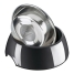 Dog Feeder Hunter Melamin Stainless steel Black 700 ml (22 x 22 x 11,5 cm) image2