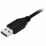 USB A to USB C Cable Startech USB315AC1M           Black image2