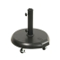 Base for beach umbrella Black With wheels image1