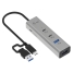 USB Hub i-Tec CAHUBMETAL2A2CPD Silver image1