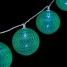 Wreath of LED Balls Krist+ Green 2 m Ø 5 cm image1