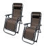 Folding Chair Marbueno Brown 90 x 108 x 66 cm image1