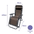 Folding Chair Marbueno Brown 90 x 108 x 66 cm image3
