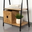 Coat rack with shelf Aktive Black Steel (Refurbished A) image3