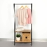 Coat rack with shelf Aktive Black Steel (Refurbished A) image6