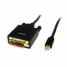 Mini DisplayPort to DVI Adapter Startech MDP2DVIMM6           (1,8 m) Black 1.8 m image1