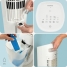 Portable Multifunction Tower Evaporative Cooler with Remote Control Hushly InnovaGoods image5