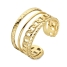 Ladies' Ring CO88 Collection 8CR-10046-50 10 Golden image1
