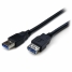 USB Cable Startech USB3SEXT2MBK         Black image1