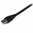 USB Cable Startech USB3SEXT2MBK         Black image2