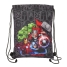 Backpack with Strings The Avengers Vendetta Black 26 x 34 x 1 cm image1